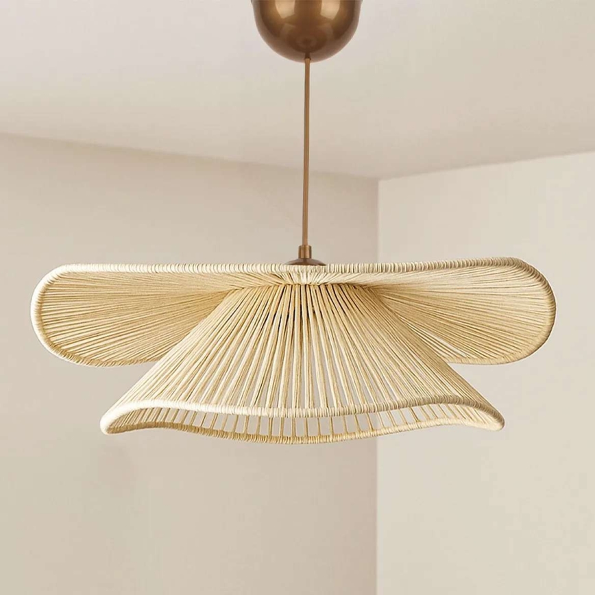 DUVELA Hängeleuchte an Kabel 1xE27/40W/230V beige