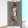 Eck-Wandregal 117,2x22 cm Kiefer atlantisch