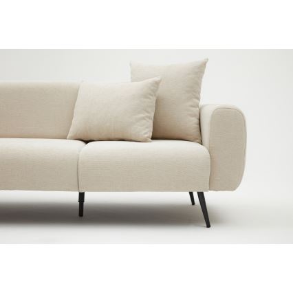 Ecksofa in L-Form PISA, creme, links