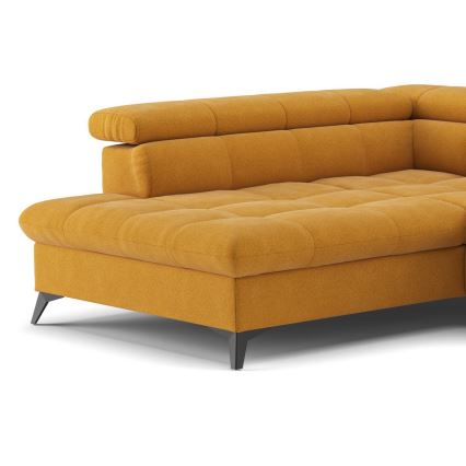 Eck-Schlafsofa MARANO links, orange