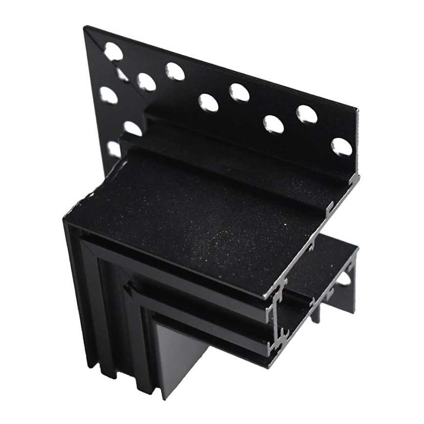 Eckwinkel MAGNETIC TRACK schwarz