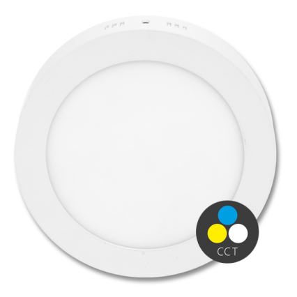LED-Deckenleuchte LADA LED/18W/230V 3000/4000/6000K Ø 22 cm Weiß