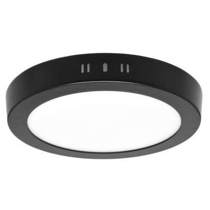 LED-Deckenleuchte LADA LED/18W/230V 3000/4000/6000K d 22 cm schwarz