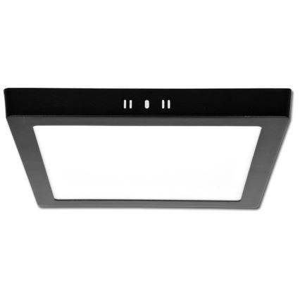 LED-Deckenleuchte RAFA LED/18W/230V 3000/4000/6000K 22x22 cm schwarz