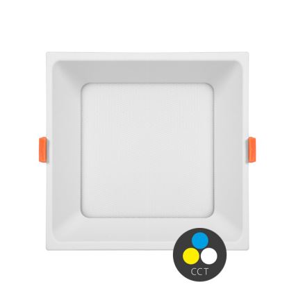 LED-Einbauleuchte TONY LED/12W/230V 3000/4000/6500K 12x12 cm weiß