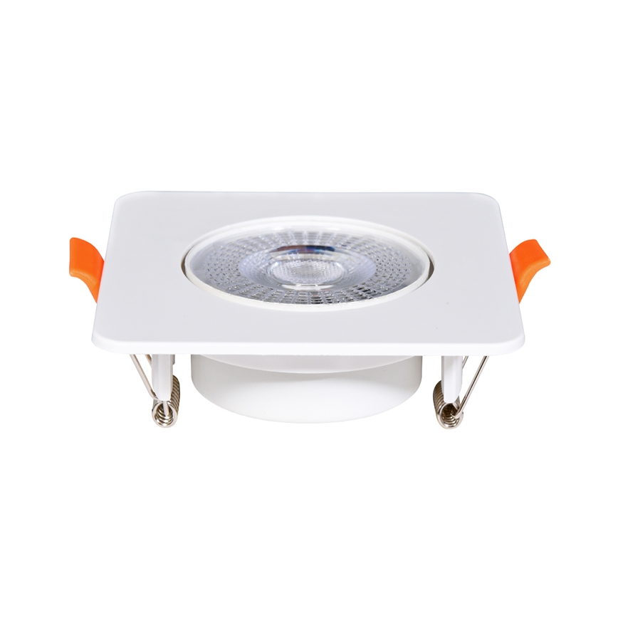 Dimmbare LED-Einbauleuchte KENT LED/3/5/7W/230V 3000/4000/6000K 9x9 cm weiß