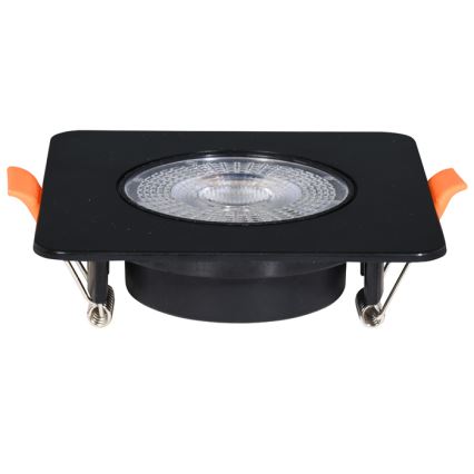 Dimmbare LED-Einbauleuchte KENT LED/3/5/7W/230V3000/4000/6000K 9x9 cm schwarz