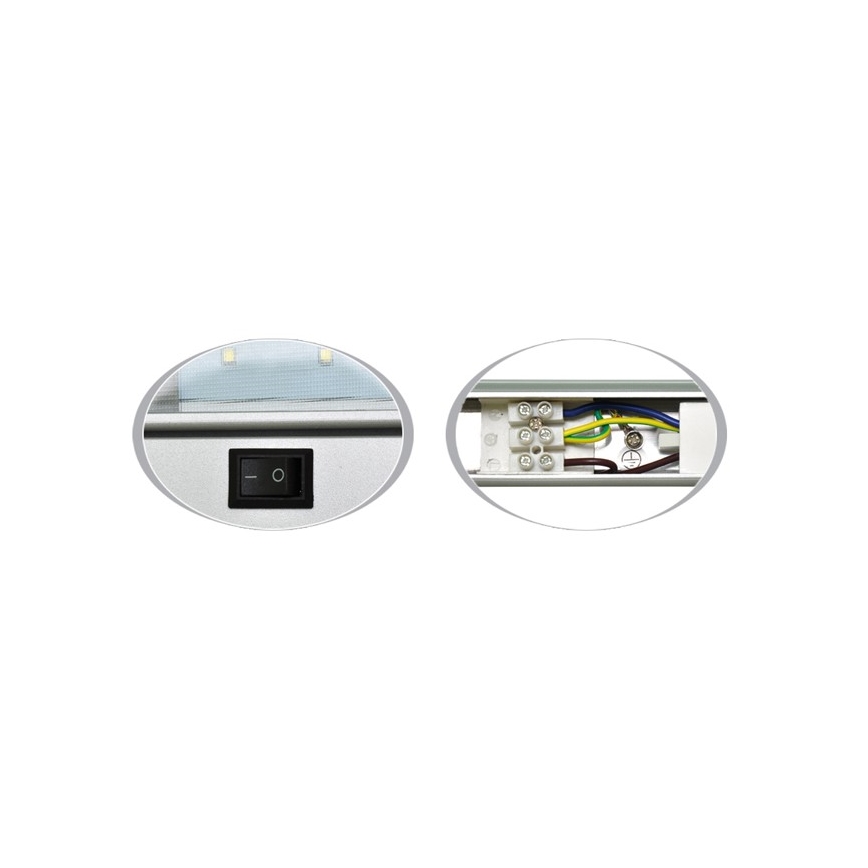LED-Küchen-Unterschrankbeleuchtung GANYS LED/10W/230V