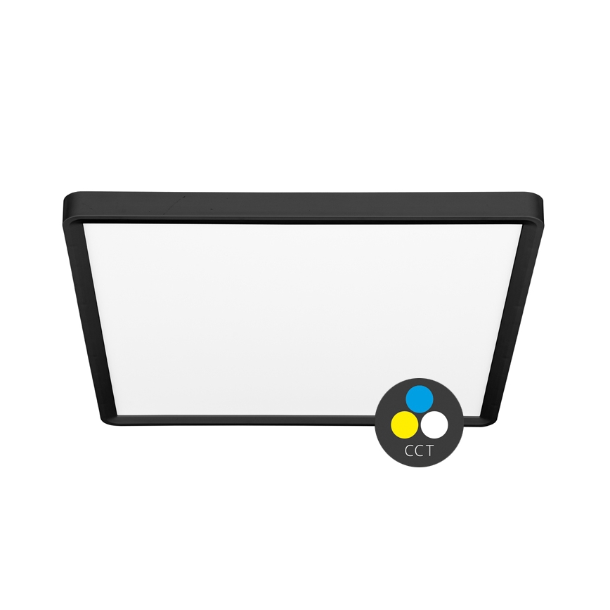 LED-Deckenleuchte TERY LED/40W/230V 3000/4000/6000K 50x50 cm IP40 schwarz