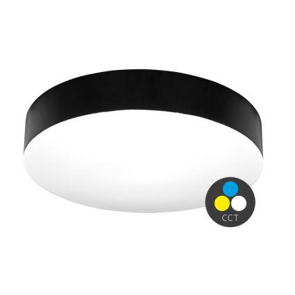 LED-Deckenleuchte für Badezimmer MAKARON LED/36W/230V 3000/4000/6000K d 40 cm IP44 schwarz