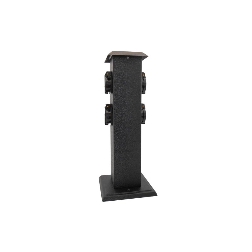 Außensäule mit Steckdose 4Z IP44
