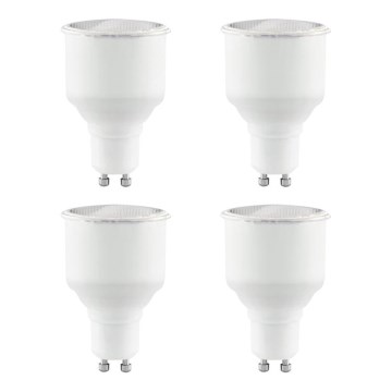 Eglo 10969 - Set 4x Energiesparlampe GU10/9W/230V