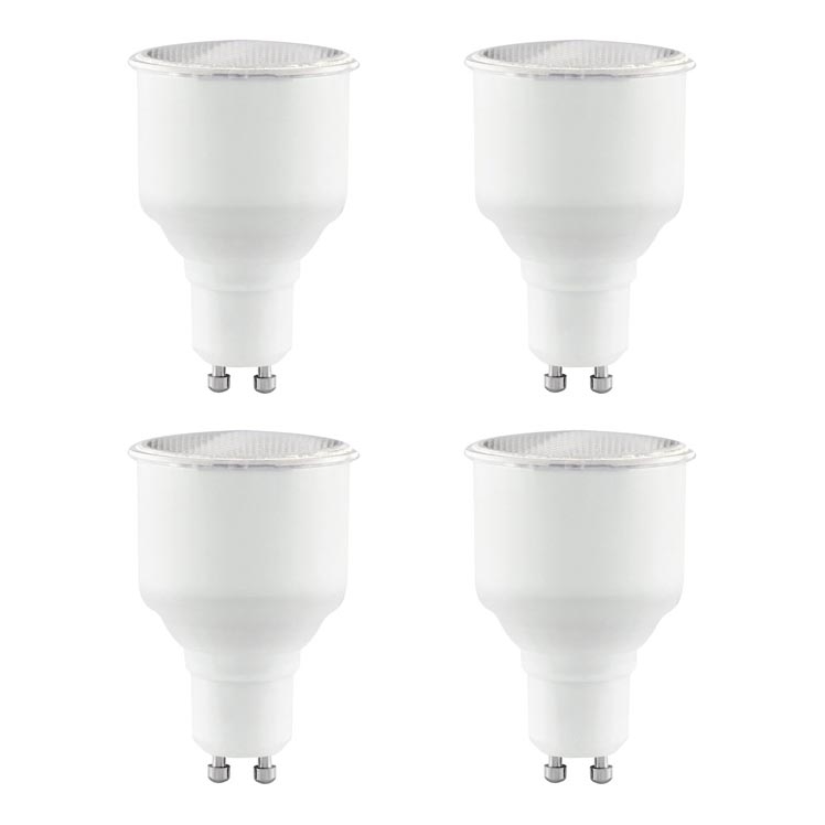 Eglo 10969 - Set 4x Energiesparlampe GU10/9W/230V