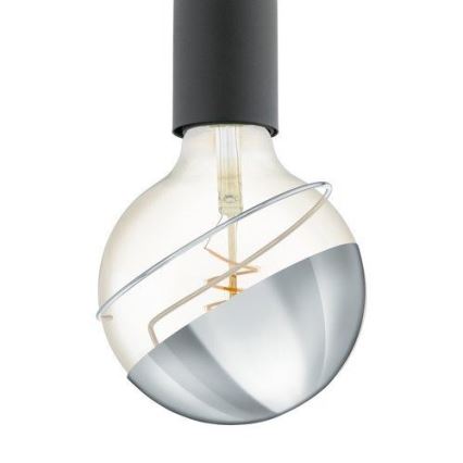 Eglo 11908 - Dekorative Kugelkappe für Leuchtmittel G125 glänzendes Chrom