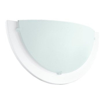 Eglo 181324 - Wandleuchte ICEBERG 1xE27/60W/230V weiß