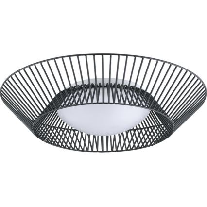 Eglo 200842 - LED-Deckenleuchte PIASTRE LED/8,2W/230V Ø 39 cm schwarz