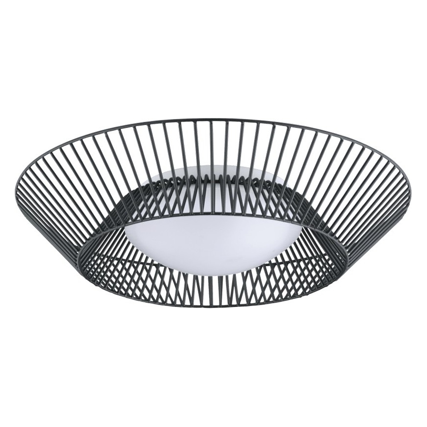 Eglo 200842 - LED-Deckenleuchte PIASTRE LED/8,2W/230V Ø 39 cm schwarz