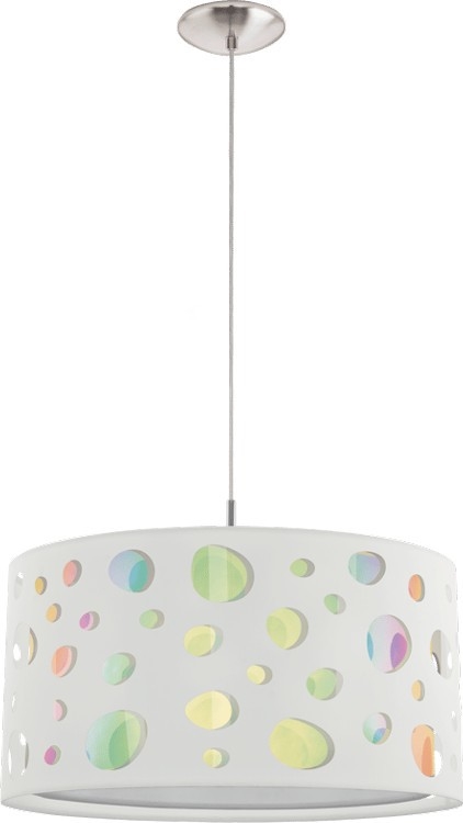 Eglo 202528 - Kinder-Pendelleuchte MONEDA an Kabel, 1xE27/60W/230V