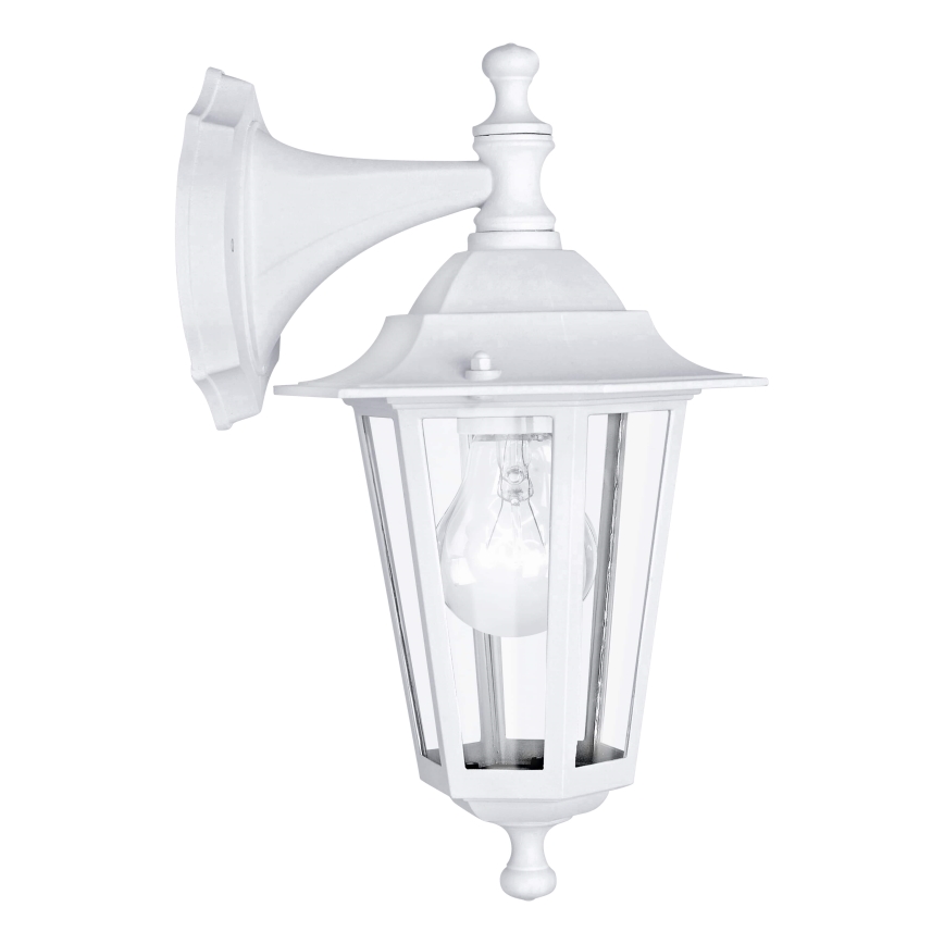 EGLO 22462 - Venkovní nástěnné svítidlo IP44 LATERNA 5 1xE27/60W/230V bílá