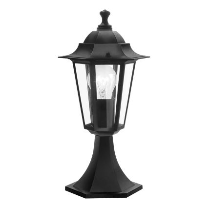 Eglo - Außenlampe 1xE27/60W schwarz IP44