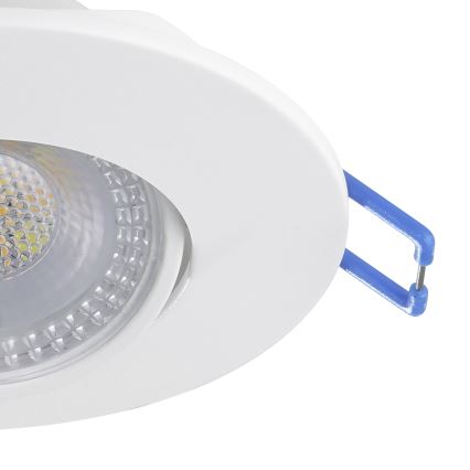 Eglo - Set 10x LED-Einbaustrahler, 4,9 W, 230 V, 2700/4000/6500 K, Ø 9 cm, weiß