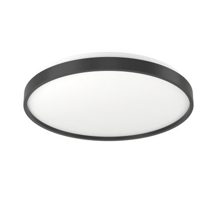 Eglo 300692- LED RGBW dimmbare Deckenleuchte MOZONCILLO-Z LED/28,3W/230V 2700-6500K Ø 48,4 cm schwarz + Fernbedienung