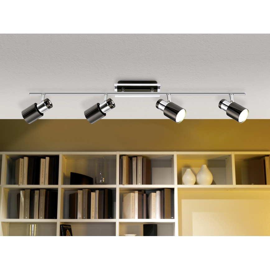 Eglo 30835 - LED Spotlight DAVIDA 1 4xGU10/5W/230V