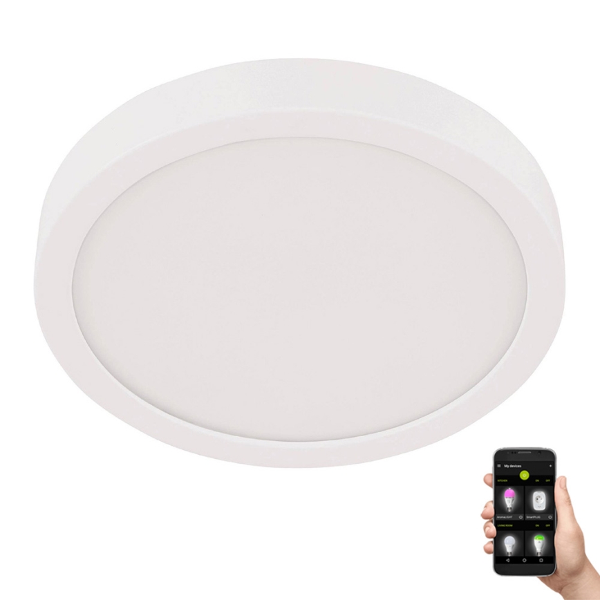 Eglo - LED Badezimmer-Deckenleuchte LED/20,5W/230V IP44 weiß Ø 28,5 cm