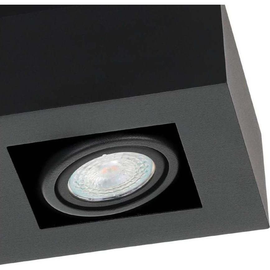 Eglo 31064 - LED-Spotleuchte MENDOZA 3xLED/4,7W/230V 3000K schwarz