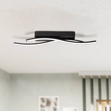 Eglo 31226 - LED-Deckenleuchte ALBORAYA LED/10,8W/230V 3000K schwarz