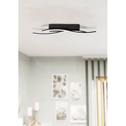 Eglo 31226 - LED-Deckenleuchte ALBORAYA LED/10,8W/230V 3000K schwarz