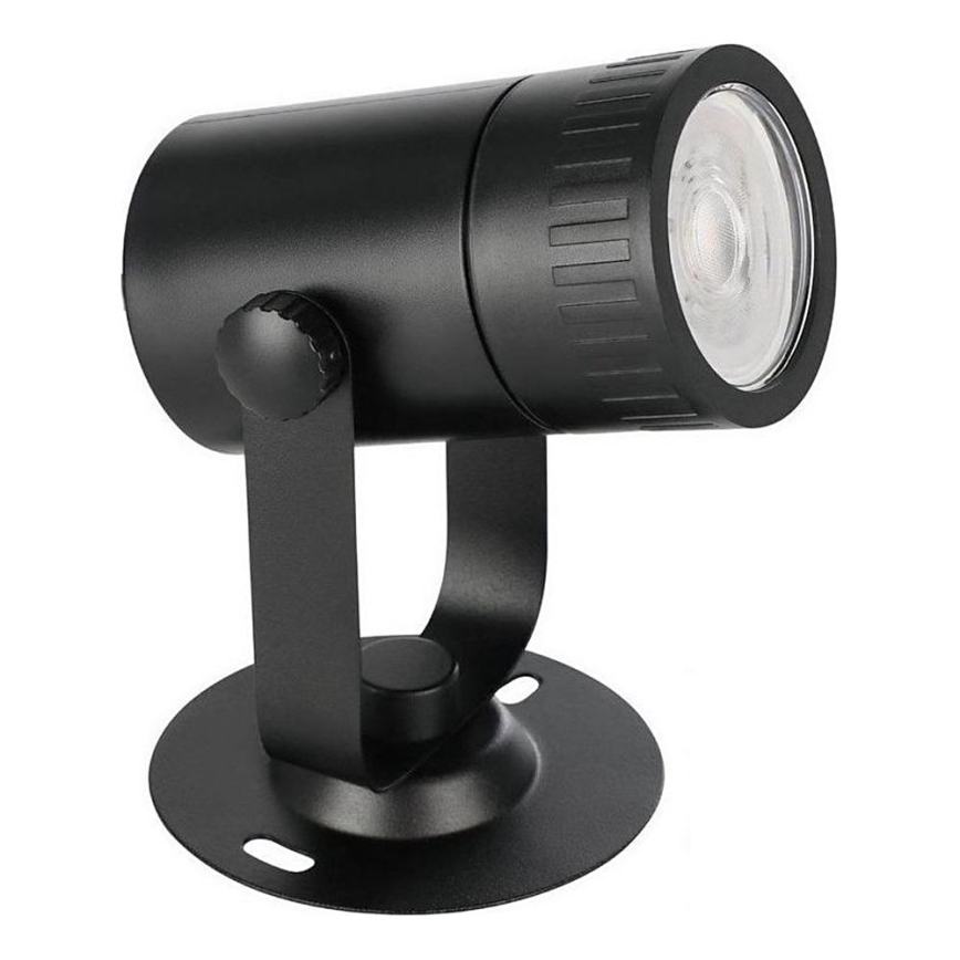 Eglo 31374 - Dimmbare LED-RGBW-Außenleuchte NEMA-Z 1xGU10/5W/230V 2700-6500K IP65 schwarz
