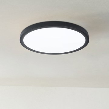 Eglo 31378 - Dimmbare LED-Deckenleuchte für Badezimmer ARGOLIS-Z LED/19,5W/230V 2700-6500K IP44 schwarz