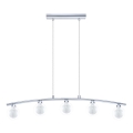 Eglo 31424 - Hängeleuchte ROSARNO an Kabel, 5xG9/33W/230V