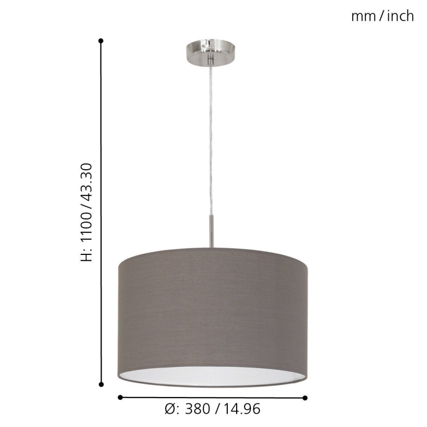 Eglo - Deckenleuchte E27/60W/230V