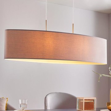 Eglo 31587 - Hängeleuchte PASTERI mit Seil, 2xE27/60W/230V
