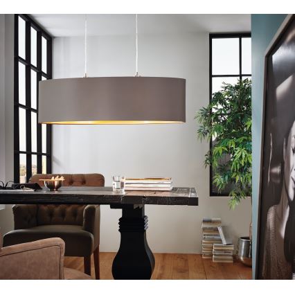 Eglo - Hängeleuchte an Kabel 2xE27/60W/230V