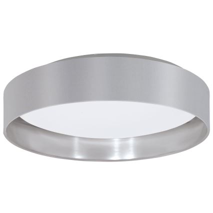 Eglo 31623 - LED-Deckenleuchte MASERLO LED/16W/230V 3000K Ø 40,5 cm grau/silber