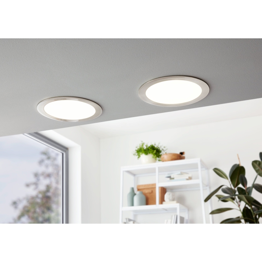Eglo 31676 - LED-Einbauleuchte FUEVA 1 LED/18W/230V Ø 22,5 cm