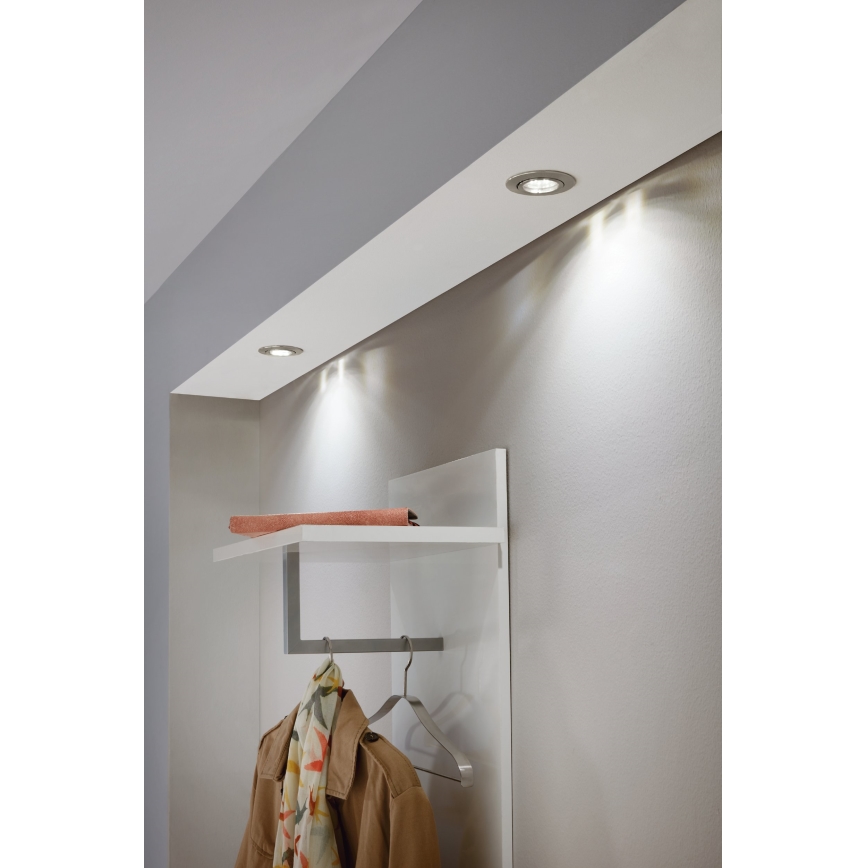 Eglo 31689 - SET 3x LED Einbauleuchte TEDO 3xGU10-LED/5W/230V