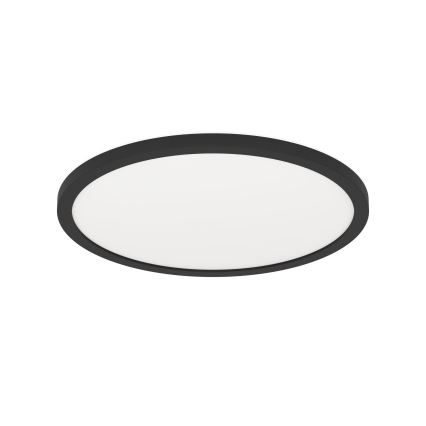 Eglo 31703 - Dimmbare LED-RGBW-Deckenleuchte ROVITO-Z LED/14,6W/230V 2700-6500K Durchmesser 29,5 cm schwarz