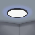 Eglo 31704 - LED RGBW dimmbare Deckenleuchte ROVITO-Z 1xLED/16,5W/230V 2700-6500K Ø 42 cm schwarz
