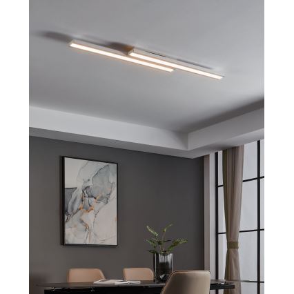 Eglo 31713 - Dimmbare LED-RGBW-Deckenleuchte SALITERAS-Z LED/20,4W/230V 2700-6500K weiß