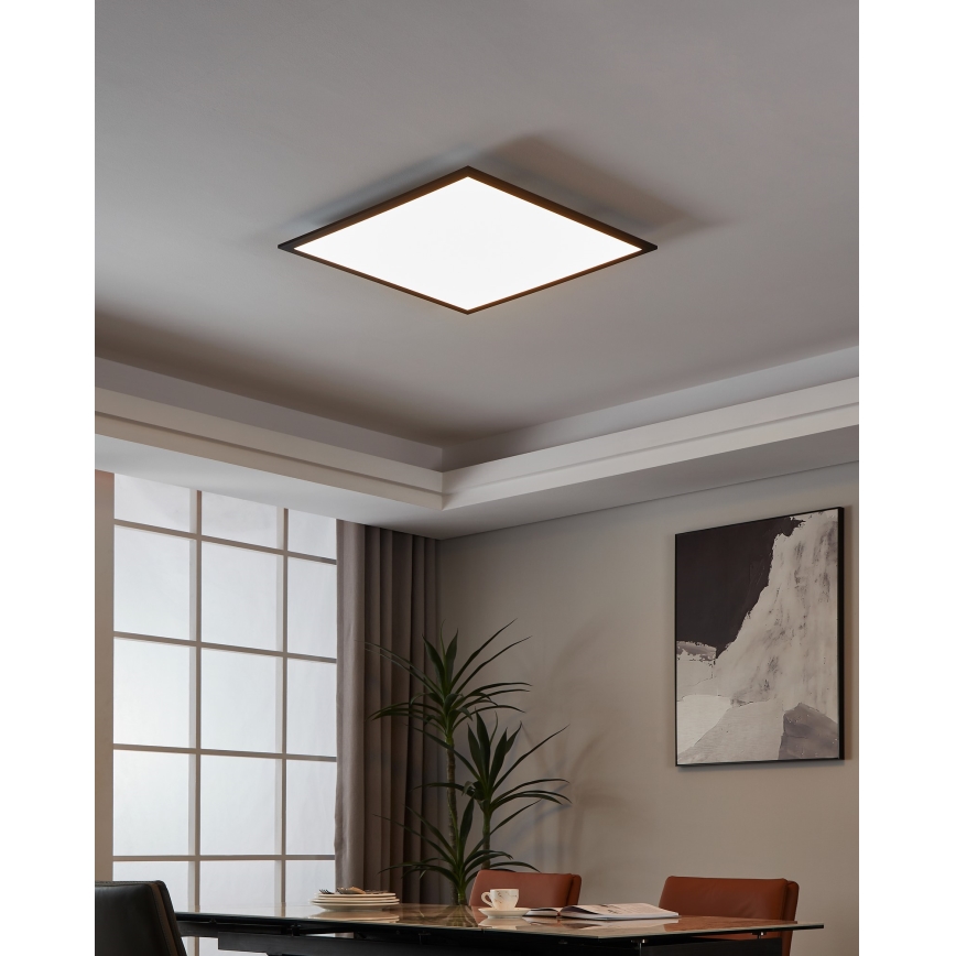 Eglo 31725 - Dimmbare LED-Deckenleuchte SALOBRENA-Z LED/33W/230V 2700-6500K schwarz