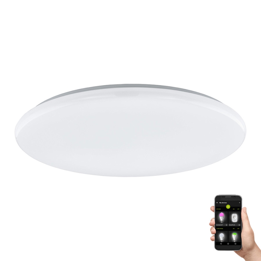 Eglo 31738 - Dimmbare LED-Deckenleuchte TOTARI-Z LED/44,8W/230V 2700-6500K weiß