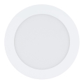 Eglo 31742 - LED dimmbar Badezimmer-Einbauleuchte FUEVA-Z LED/10,5W/230V 2700-6500K IP44 weiß Durchmesser 16,5 cm