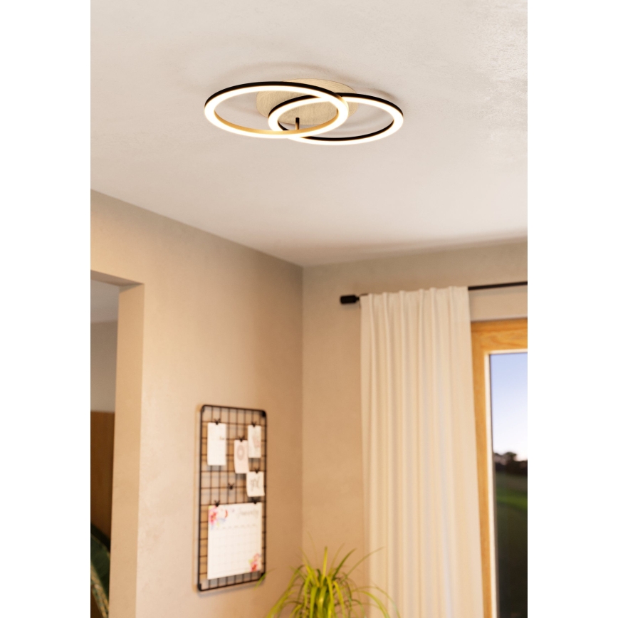 Eglo 31757 - LED-Deckenleuchte LOMALTAS-Z 2xLED/16W/230V 2700-6500K