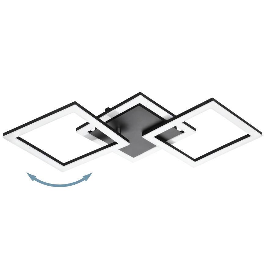 Eglo 31775 - Dimmbare LED-Deckenleuchte PARANDAY-Z LED/32,4W/230V 3000-6500K schwarz