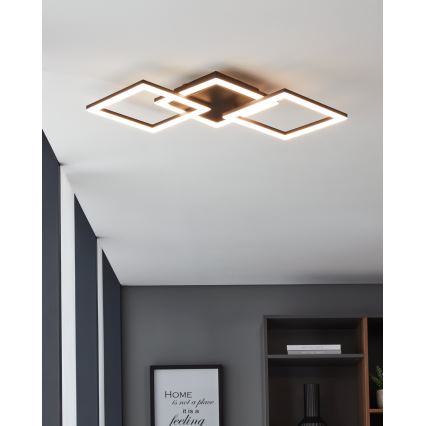 Eglo 31775 - Dimmbare LED-Deckenleuchte PARANDAY-Z LED/32,4W/230V 3000-6500K schwarz