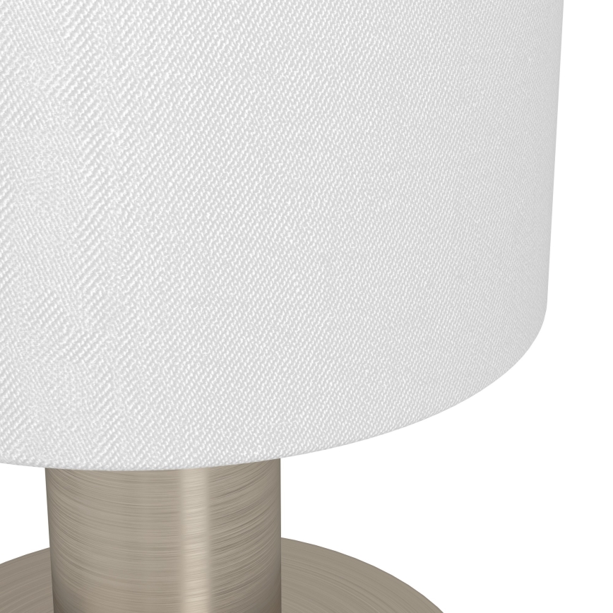 Eglo - Tischlampe 1xE14/40W/230V weiß/matt-chrom